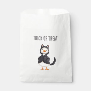 Halloween Goose Black Cat Favour Bag