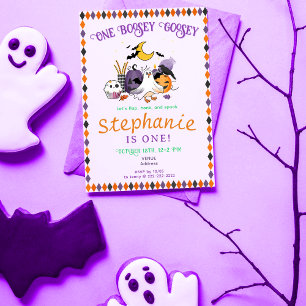 Halloween Goose Ghost Toddler Any Age Birthday