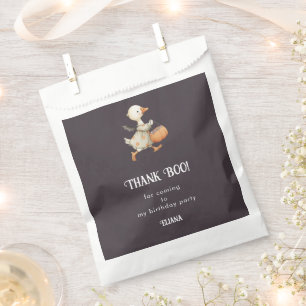 Halloween Goose Grey Kids Birthday Costume Party  Favour Bag