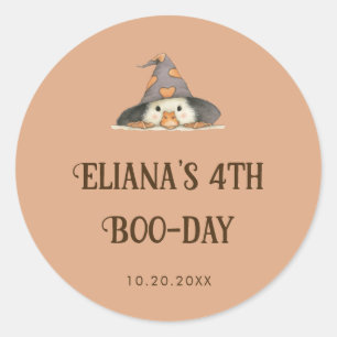 Halloween Goose Kids Birthday Costume Party Classic Round Sticker