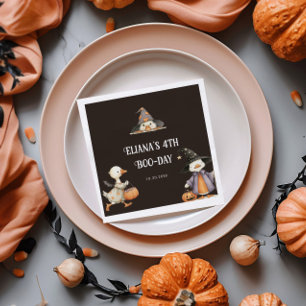 Halloween Goose Kids Birthday Costume Party Napkin