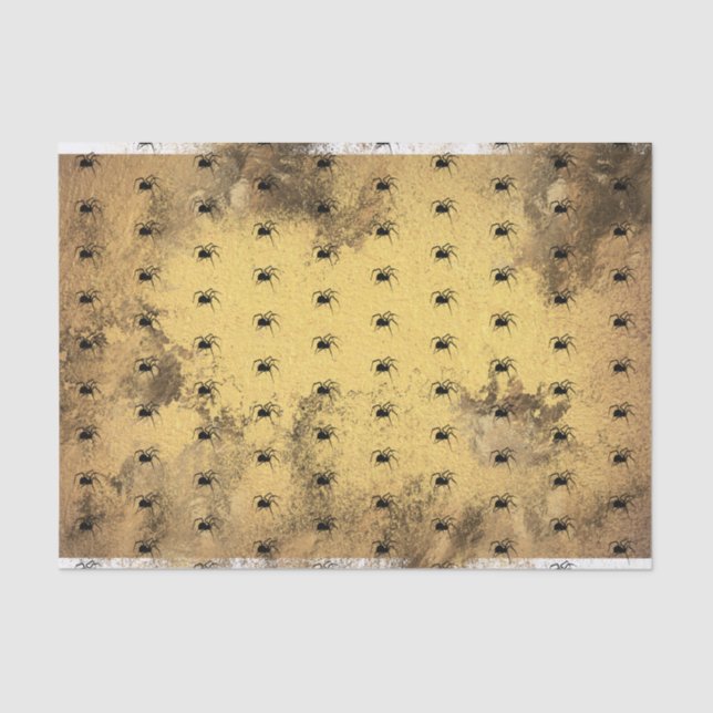 Halloween Gothic Glam | Big Spider | Tissue Paper (Front)