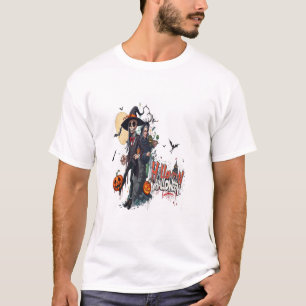 halloween graffiti art anime cool family T-Shirt