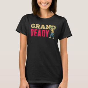 Halloween Grand Deady Grandad Zombie T-Shirt