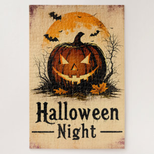 Halloween Graphic – 1960s Theme Edition Jigsaw Puzzle