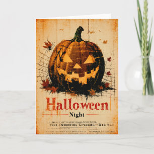 Halloween Graphic – Classic 1960s Design Card