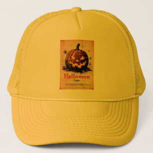 Halloween Graphic – Classic 1960s Design Trucker Hat