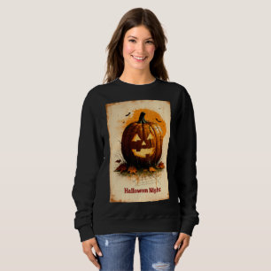 Halloween Graphic – Unique 1960s Style Sweatshirt