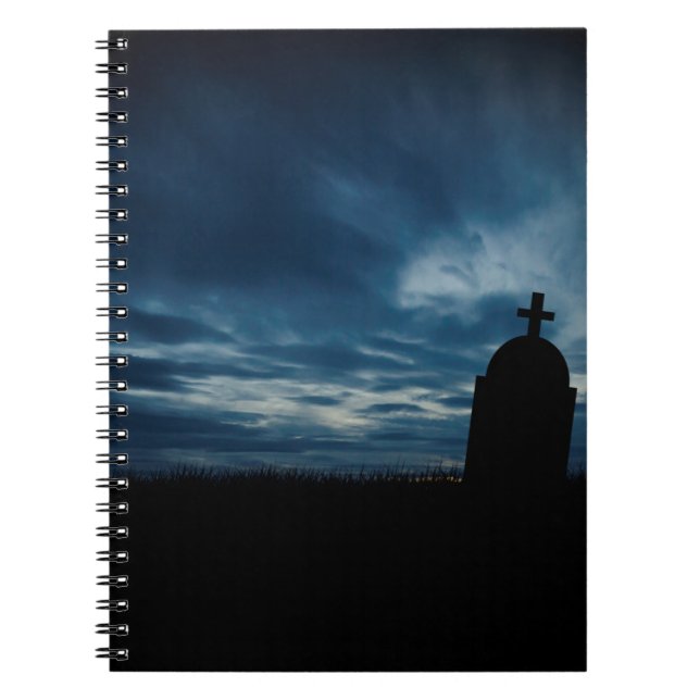 Halloween grave notebook (Front)