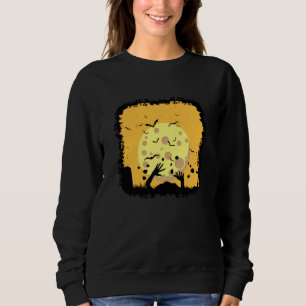 Halloween Grave Zombie Trick Treat Funny Gift Cool Sweatshirt