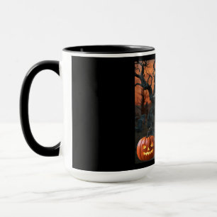 Halloween gravestone humour “Dewey Burnum” Mug