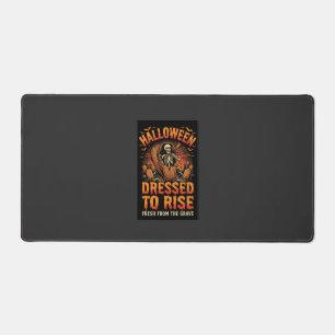 Halloween Graveyard Costume Awakening Desk Mat