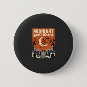 Halloween Graveyard Haunt 6 Cm Round Badge