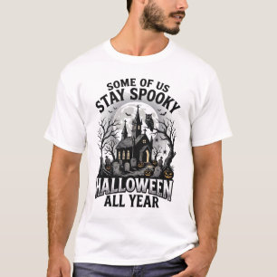 Halloween Graveyard Shirt for Spooky Season Fans_1