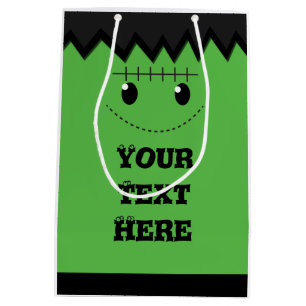 Halloween Green Frankenstein Cute Personalised Bag
