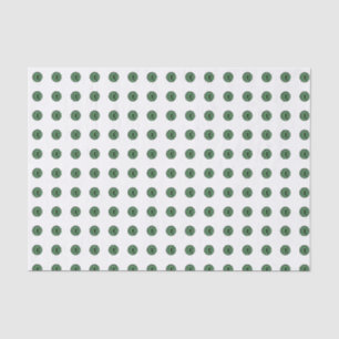 Halloween Green Polka Dot Eyes Tissue Paper