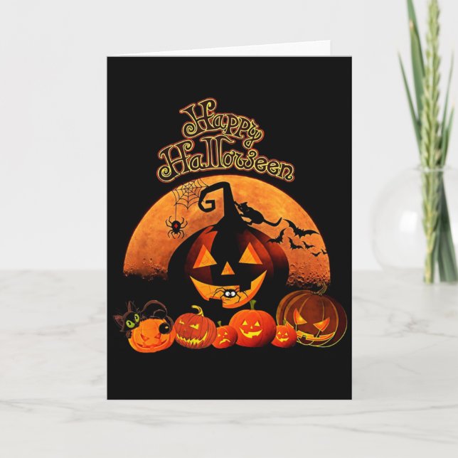 Halloween Greeting Card (Front)