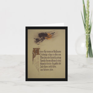 Halloween Greeting Card