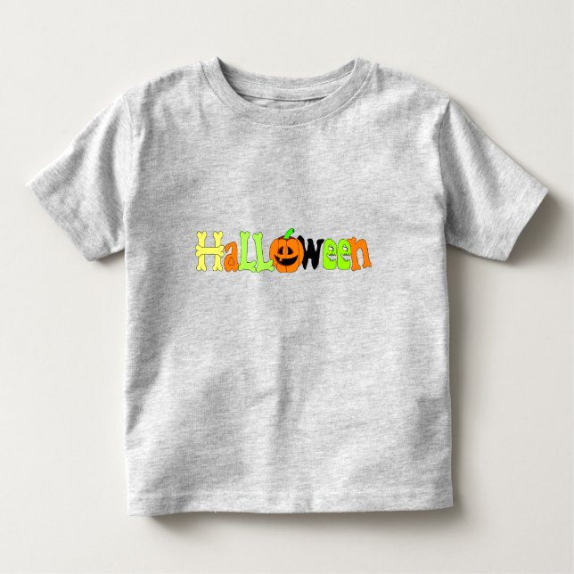 Halloween Greeting Toddler T-Shirt (Front)