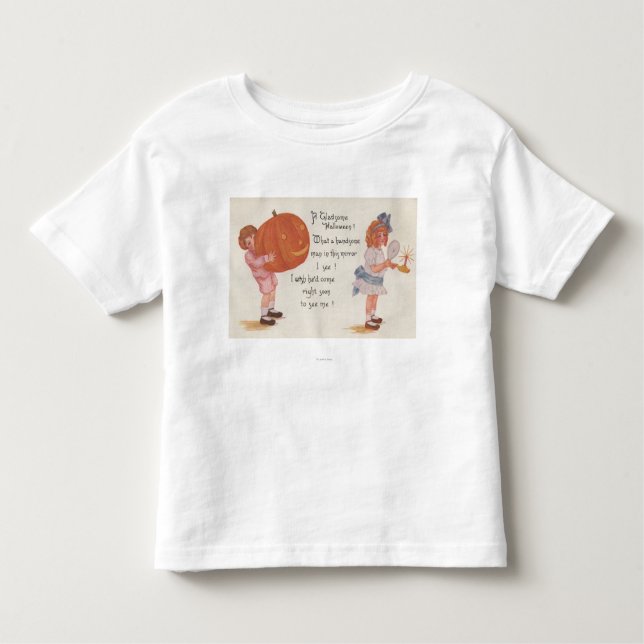 Halloween GreetingA Gladsome Halloween Toddler T-Shirt (Front)