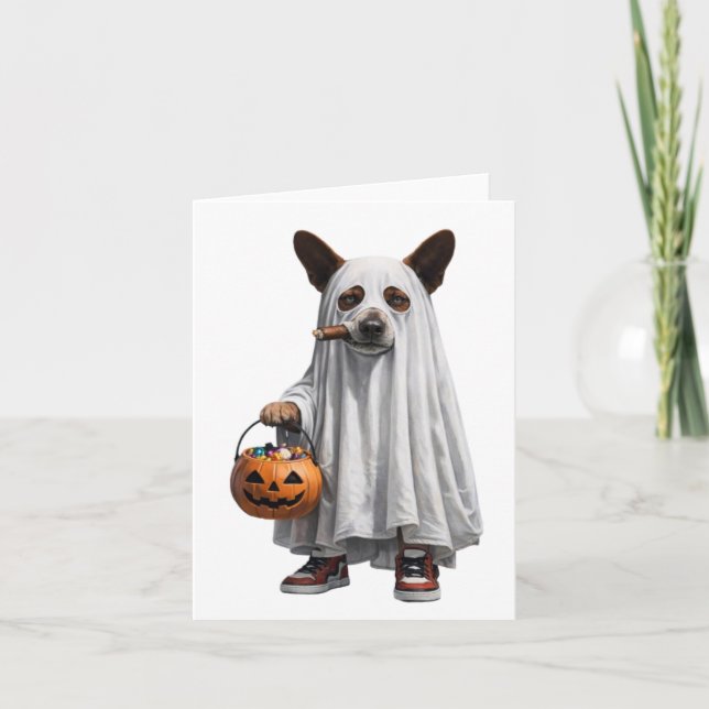 Halloween Greetings Card (Front)
