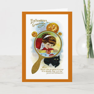 Halloween Greetings Card