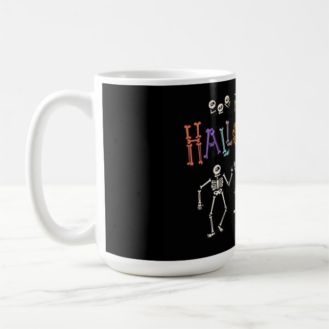 Halloween Greetings Coffee Mug (Left)
