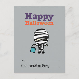 Halloween Greetings for Kids Postcard