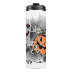 Halloween Greetings Thermal Tumbler