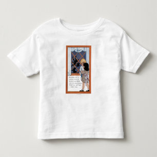 Halloween GreetingSpiders at the Window Toddler T-Shirt