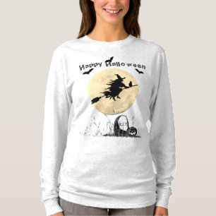 Halloween Grey Long Sleeve T-Shirt