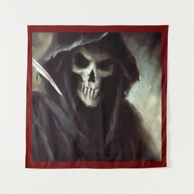 Halloween - Grim Reaper 4 Tapestry (Front)