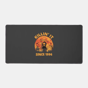 Halloween Grim Reaper Since 1996 Birthday Design_1 Desk Mat