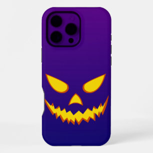 Halloween Grinning Face Jack o Lantern Pumpkin iPhone 16 Pro Max Case