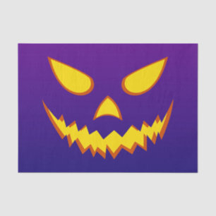 Halloween Grinning Face Jack o Lantern Pumpkin Tissue Paper