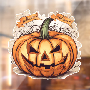 Halloween: Großer Kürbis -