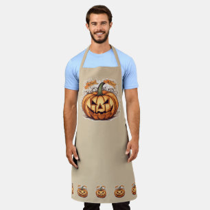 Halloween: Großer Kürbis - Apron