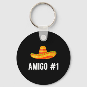 Halloween Group Matching Costume Funny Mexican Ami Key Ring