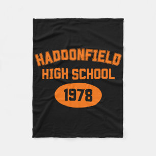 Halloween Haddonfield High School 1978 Retro Novel Fleece Blanket