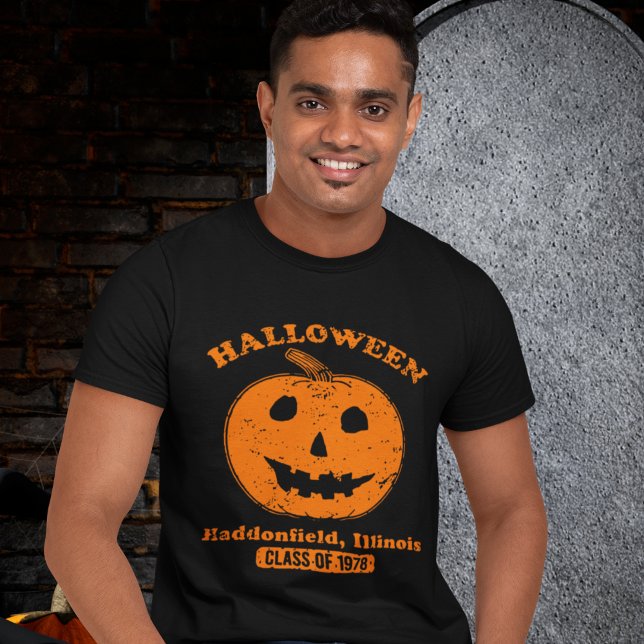 Halloween Haddonfield Pumpkin Retro 1978 T-Shirt (Creator Uploaded)