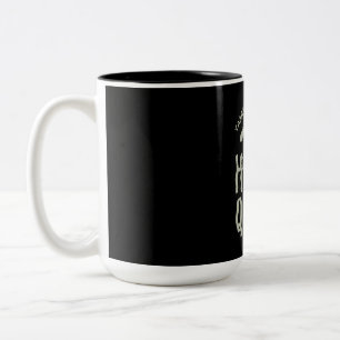 Halloween Hallo Queen Two-Tone Coffee Mug