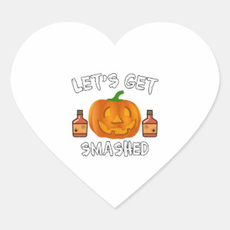 halloween Halloween Clipart  Heart Sticker