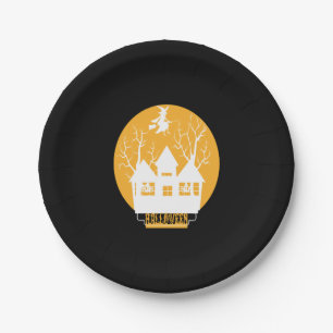 Halloween Halloween Halloween     Paper Plate