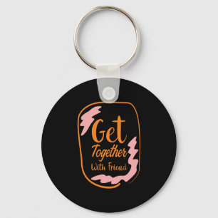 Halloween, Halloween pumpkin, Halloween bat Key Ring