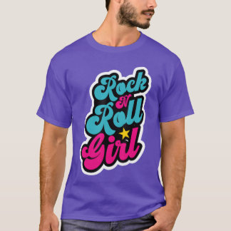 Halloween Halloween Rock N Roll Retro Costume frie T-Shirt