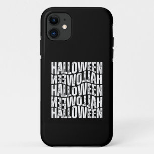 HALLOWEEN HALLOWEEN WARP TYPOGRAPHY iPhone 11 CASE