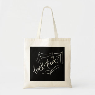 Halloween Hand Drawn Trick or Treat Tote Bag