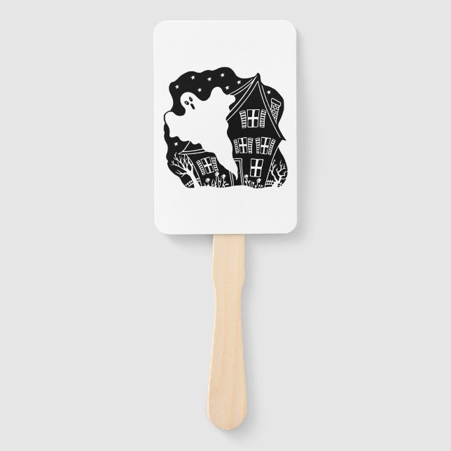 Halloween                                         hand fan (Front)