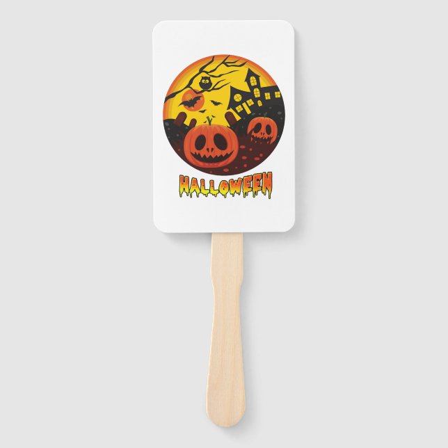 HALLOWEEN                                  HAND FAN (Front)