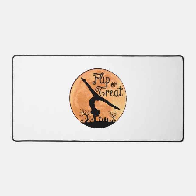 Halloween Handstands Desk Mat (Front)